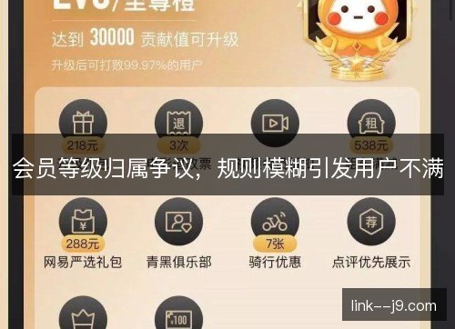 会员等级归属争议,规则模糊引发用户不满 会员等级归属争议,规则模糊引发用户不满